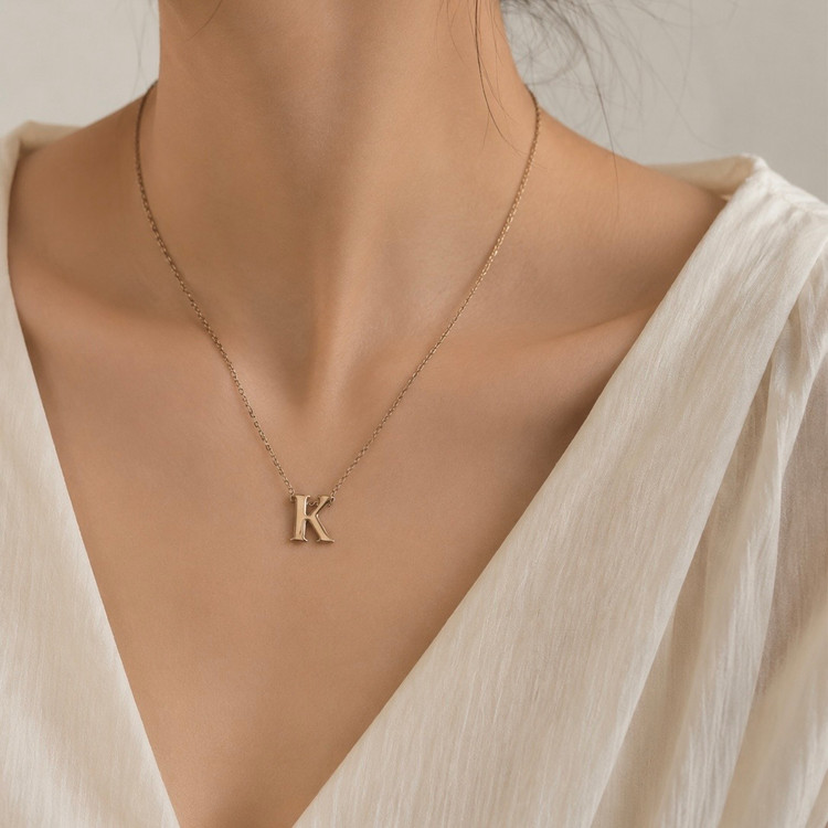 گردنبند حرف انگلیسی k